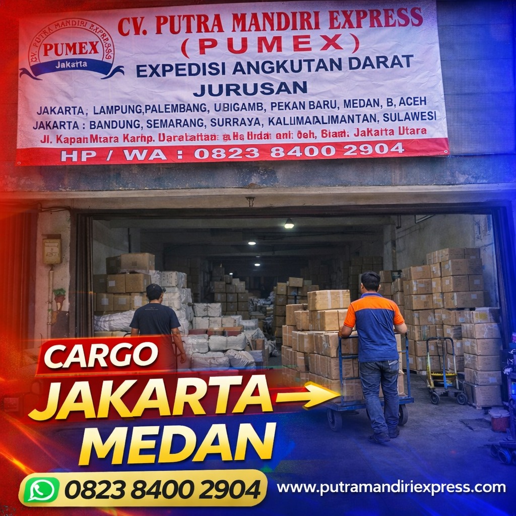 Cargo Darat Jakarta Medan